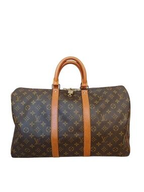 Vintage Louis Vuitton Monogram Keepall 45 Bag